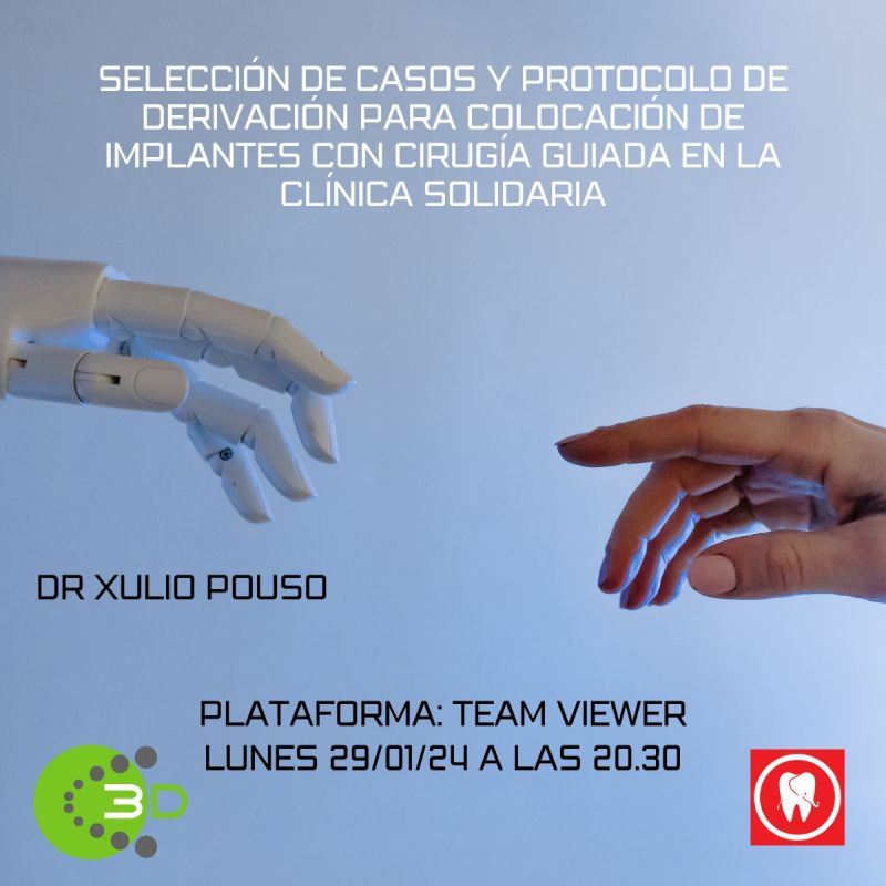 Formación en la Selección de Casos y Protocolo de Derivación para la Colocación de Implantes con Cirugía Guiada